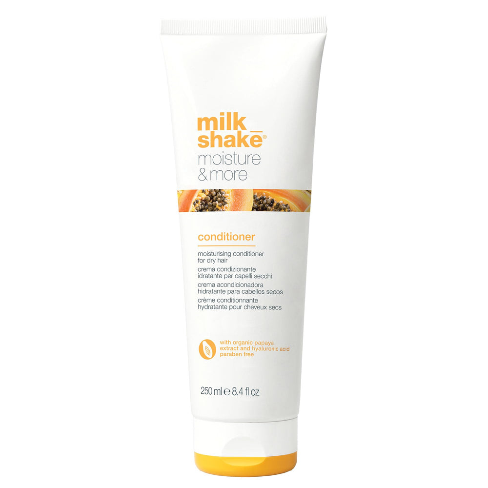 milk-shake moisture & more conditioner bottle front view for hydration