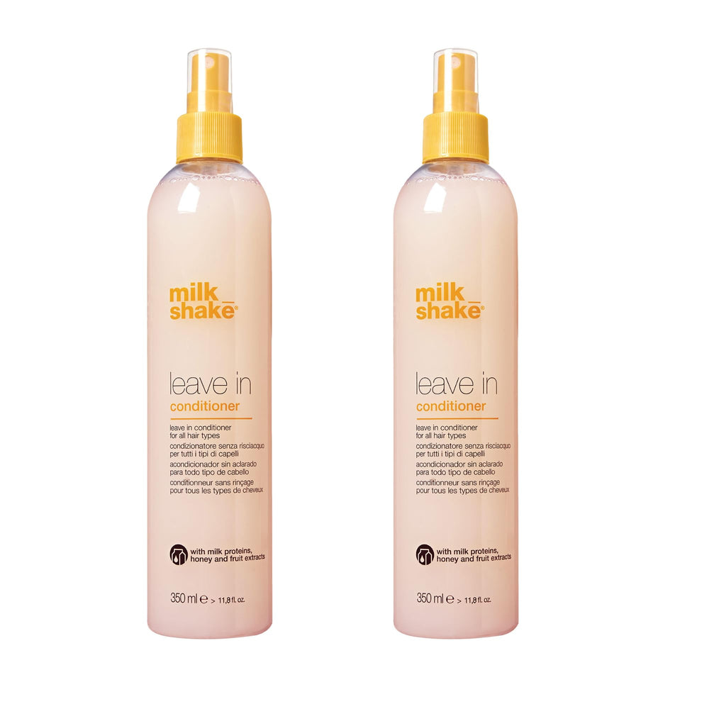 Milkshake Leave-In Detangler Spray front bottle, ideal for quick detangling and frizz control.