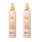 Milkshake Leave-In Detangler Spray front bottle, ideal for quick detangling and frizz control.