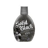 Millennium Tanning Solid Black 100X bottle pours for quick, even coverage.