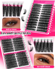 MilyBest eyelash tweezers tool for precise cluster placement