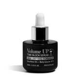 Mimmua Volume Up Time Block Serum bottle highlights sleek packaging for easy daily use.