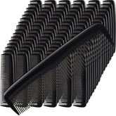 Mimorou bulk hair combs in black, 150 pieces, compact pocket design for quick styling