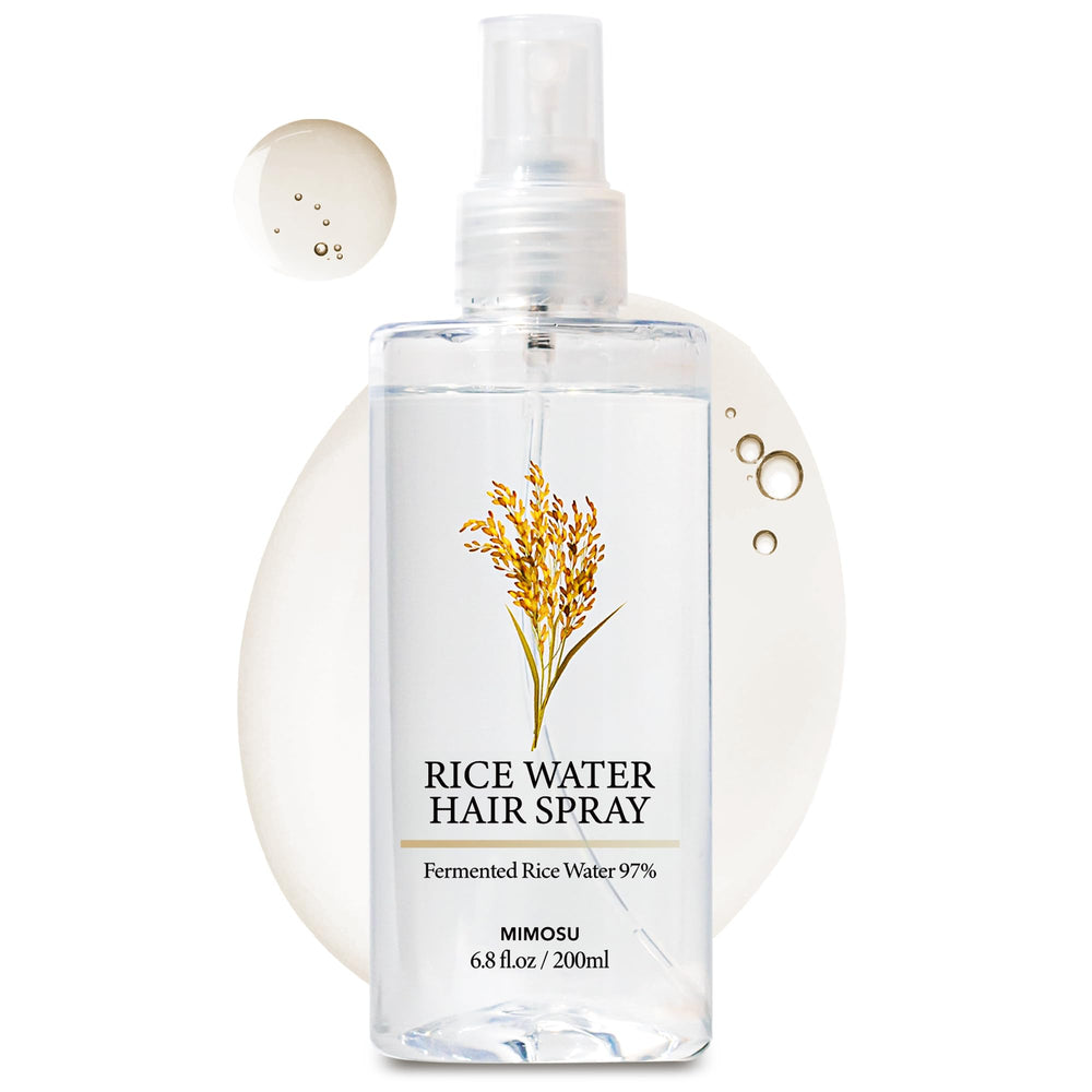 Spray Mimosu con agua de arroz fermentada para hidratar cuero cabelludo y cabello