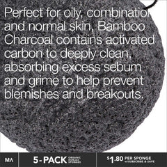 MINAMUL sponge foaming with water demonstrates efficient cleansing with less product.