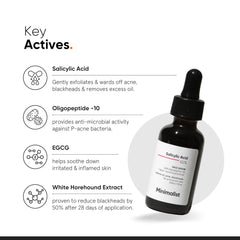 Control de brillos con Serum Minimalist para un acabado mate.