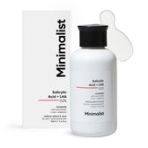 Minimalist two-percent-salicylic-acid-face-wash bottle showing pore cleansing and oil control.