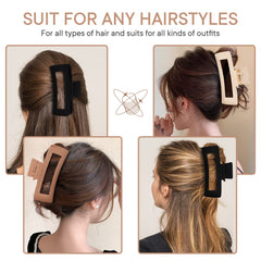 MINMUNJIU clip mate sin deslizamiento para peinados duraderos.