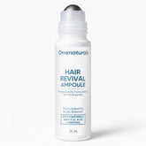 minyang Orrenaturals ampolla revitalizante, frasco en primer plano para uso diario del cabello.