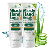 Miracle of Aloe crema reparadora para manos secas, hidrata profundamente
