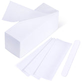 MIRUCOO 200-piece non-woven wax strips in a ready-to-use package for home waxing.