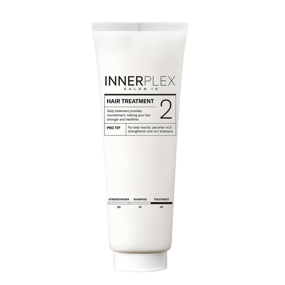 Mise En Scene INNERPLEX bottle front, premium hair bonding treatment for deep conditioning.