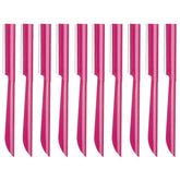 Miss Gorgeous London eyebrow trimmer with stainless steel handle for precise shaping.