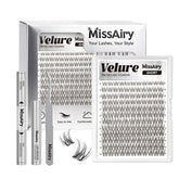 MissAiry Velure Lash Clusters inner 8mm for natural inner lift.