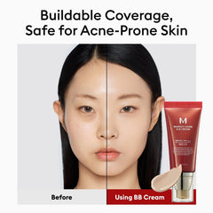 MISSHA M Perfect Cover BB crema no23, protección solar SPF 42 para uso diario.