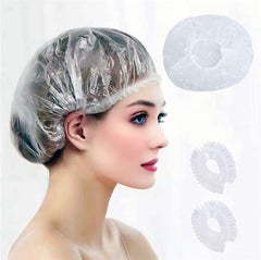 Gorra de ducha desechable MISSJOJIAY protege el cabello durante el baño.