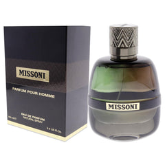 Missoni Pour Homme edp packaging box for premium gifting.
