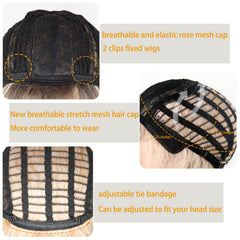 MISSQUEEN gradient curls provide face framing and styling options