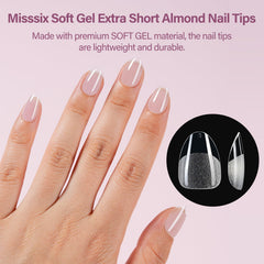 Misssix 5-in-1 nail glue gel bottle for easy at-home adhesion