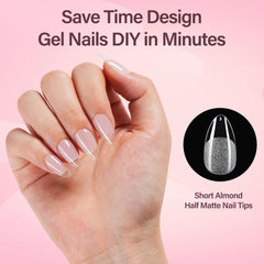 Misssix 12-sizes nail-tip set layout illustrating fit variety.