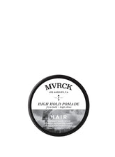 MITCH High Hold Pomade jar front view shows strong hold and high shine.
