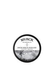MITCH High Hold Pomade jar front view shows strong hold and high shine.