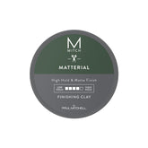 MITCH Matterial Finishing Clay jar highlights natural clay for a shine-free matte finish.