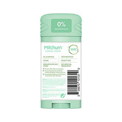 Empaque de Mitchum Potencia Natural con desodorante de eucalipto, uso diario sin aluminio.