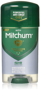 Mitchum Power Gel antitranspirante sin fragancia, protección prolongada para todo el día