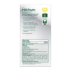 Desodorante Mitchum sin fragancia, protección 48 horas sin aromas que distraigan.