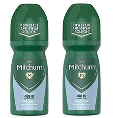 Mitchum Roll-On application with smooth glide for easy daily use