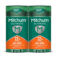 Mitchum Ultimate barra invisible de 72 horas, protección contra olor para uso diario.