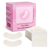 Miuffue foam eye pads under-eye lashes for secure lash extensions.