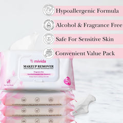 mivida fragrance-free label on packaging for sensitive users