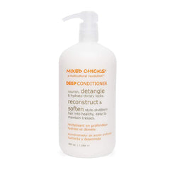 Mixed Chicks Detangling Deep Conditioner bottle front for soft, manageable hair.