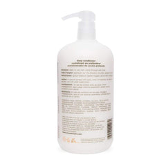 Mixed Chicks Detangling Deep Conditioner label close-up highlights safflower oil.