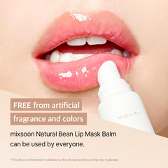 Mixsoon Balsamo labial con manteca de karité y jojoba para nutrición.