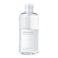 Mixsoon Centella Agua Limpiadora: botella visible para una limpieza suave sin irritación.