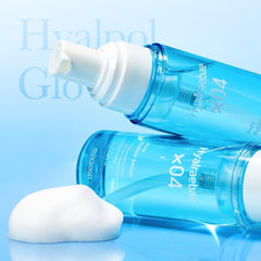 Mixsoon Hyalraebae Pore Bubble Serum, enfoque en poros y textura suave.