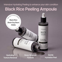 Mixsoon Peeling Ampoule texture close-up highlights lightweight, non-sticky hydration