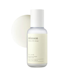 Mixsoon Serum Leche de Soja, botella vertida, hidratación suave para la piel.