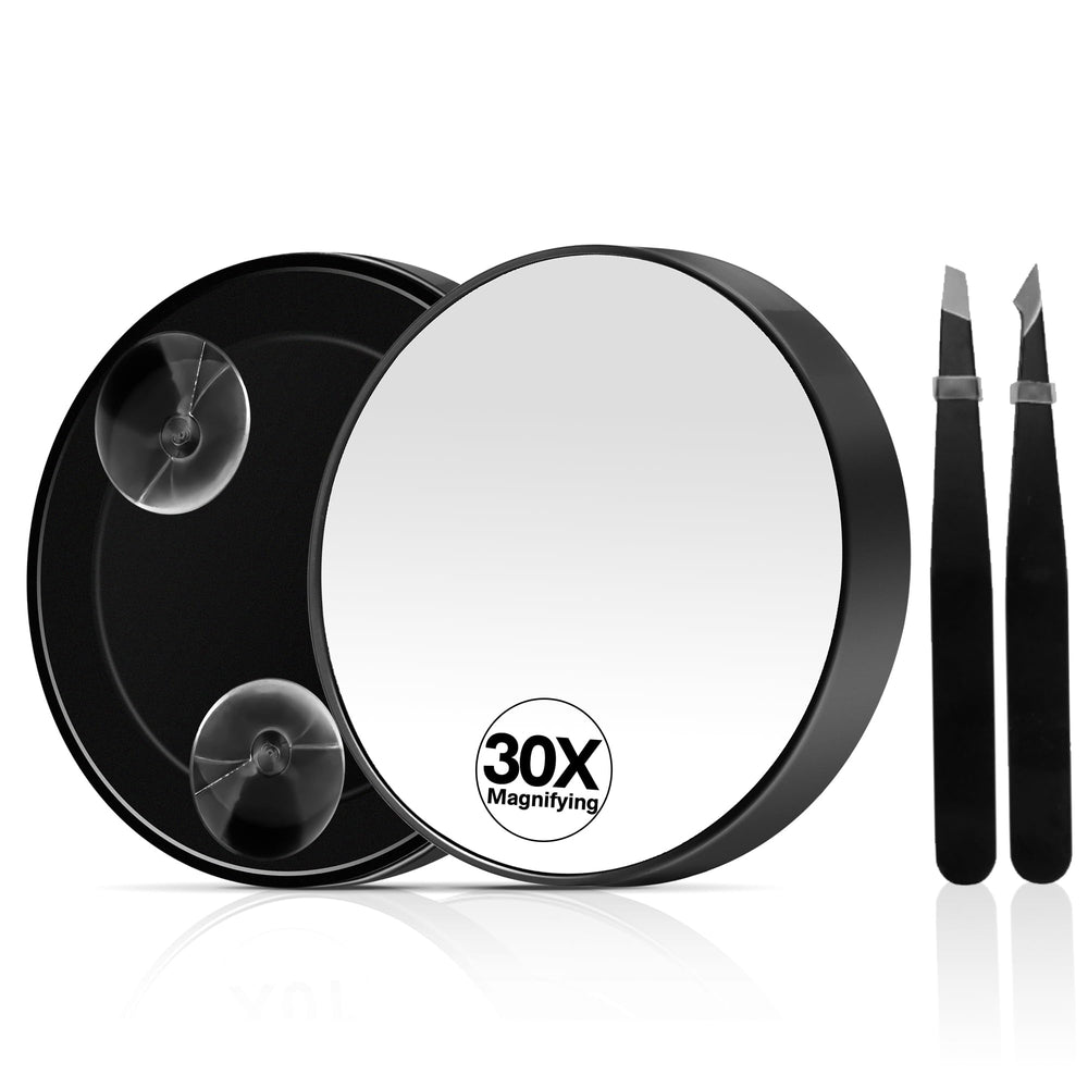 MIYADIVA 30x magnifying mirror closeup for detailed skincare and precise makeup