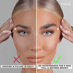 MIYA LASH lamination tools included for precise at-home brow lift