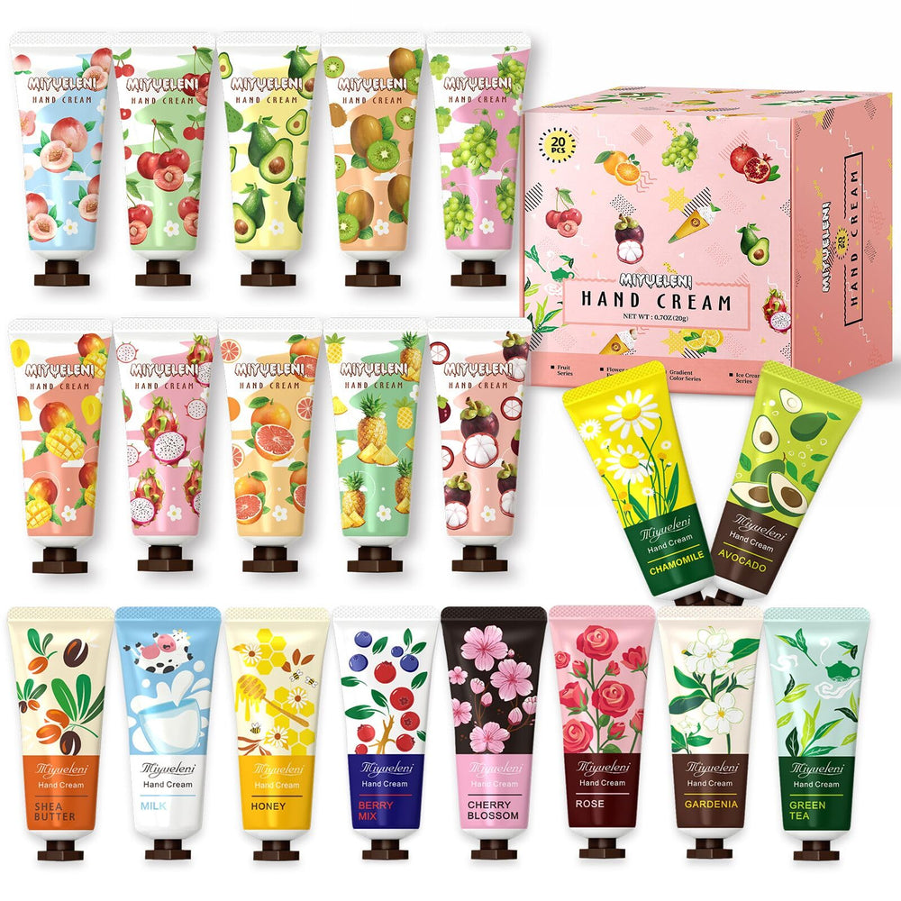 MIYUELENI juego de cremas de manos 20ml: variedad para regalos prácticos