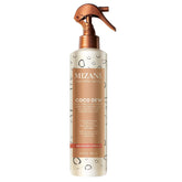 Mizani Coco Dew Curl Restyling Spray bottle showing coconut oil for moisture