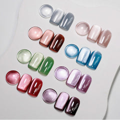 MIZHSE gel ojo de gato: 8 colores para crear efecto ojo de gato en casa.