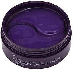 MIZON hydrogel texture on eye area delivering cooling relief.