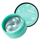 Parche ocular MIZON con hidrogel y ácido hialurónico triple para hidratación profunda.
