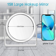 MKUMIR travel-friendly compact design ideal for on-the-go touchups