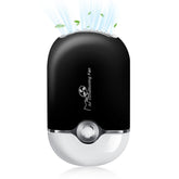 mlogiroa lash fan mini portable showing its compact handheld design for on-the-go use